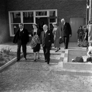 Bezoek Deense Koninklijke familie , derde dag, bezoek blindeninstituut, Bestanddeelnr 906-4306