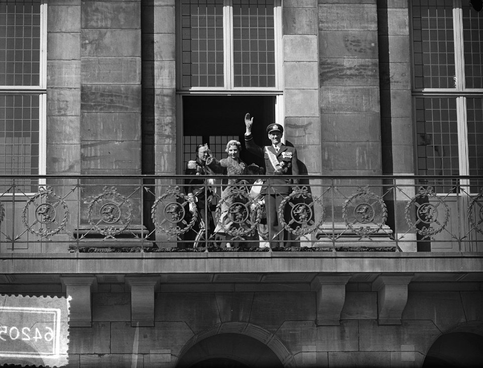 Bezoek Deense Koninklijke familie aan Amsterdam, Bestanddeelnr 906-4205