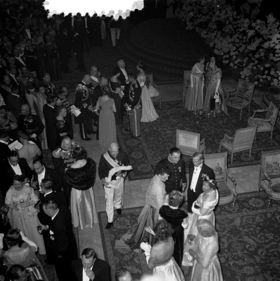 Bezoek Deense Koninklijke familie , Ridderzaal, tweede dag, Bestanddeelnr 906-4314