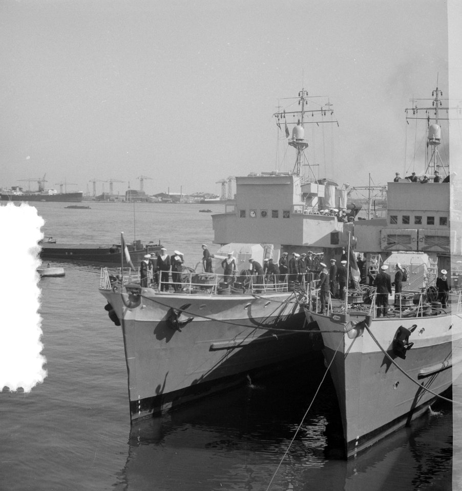 Bezoek Franse Oorlogsschepen aan Amsterdam, Bestanddeelnr 904-7147