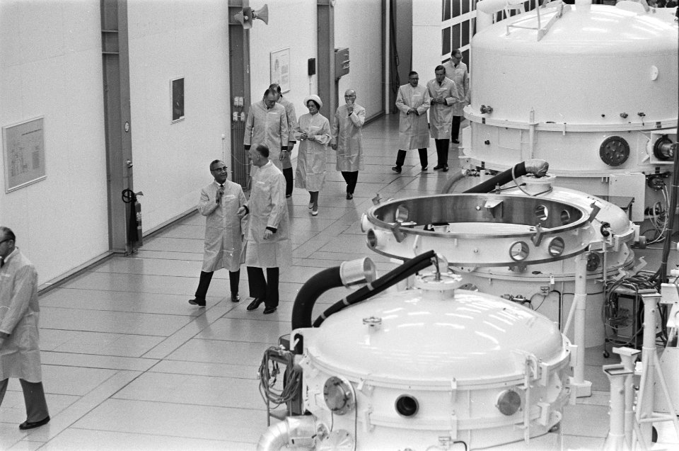 Bezoek Estec in Noordwijk, Bestanddeelnr 929-3509