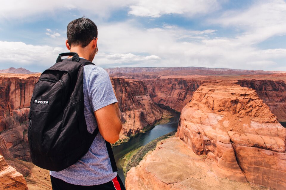 Cliff desert erosion photo