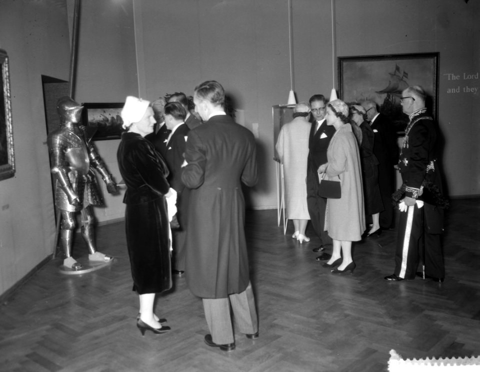 Bezoek Gemeentemuseum Den Haag, Bestanddeelnr 909-4378