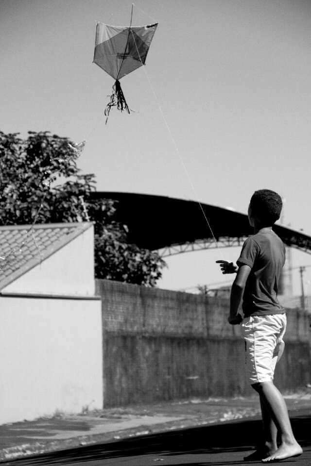 Freedom street play playing with wind