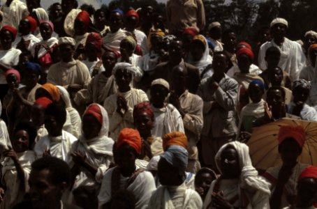 Bezoek Koningin Juliana , Pr. Bernhard , Pr. Beatrix Pr. Claus aan Ethiopie bez, Bestanddeelnr 254-8285