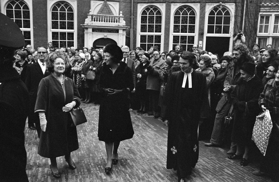Bezoek Engelse kerk Begijnhof Amsterdam, Bestanddeelnr 928-2678