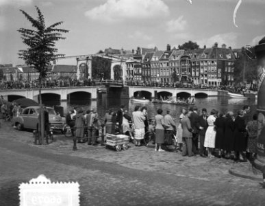 Bezoek Franse president en mevrouw Coty aan Amsterdam, middag rijtoer, Bestanddeelnr 906-6079