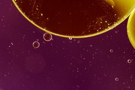 Texture macro oil