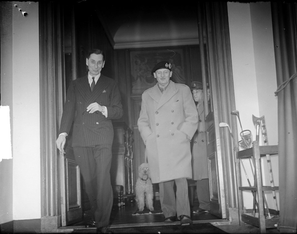 Bezoek generaal montgomery, Bestanddeelnr 903-0917