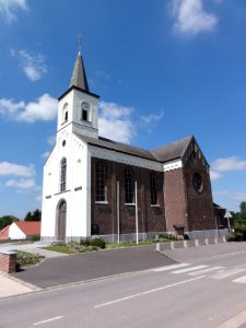 Bettignies (Nord, Fr) église
