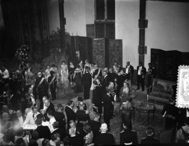 Bezoek Keizer Selassie, tweede dag, ontvangst in de Ridderzaal, Bestanddeelnr 906-8272