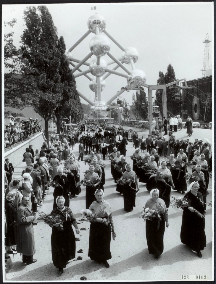Bezienswaardigheden, tentoonstelling expo te brussel, Bestanddeelnr 128-0102