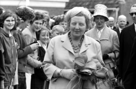 Bezoek aan Friesland van H M Koppen van Koningin Juliana, Bestanddeelnr 912-3851