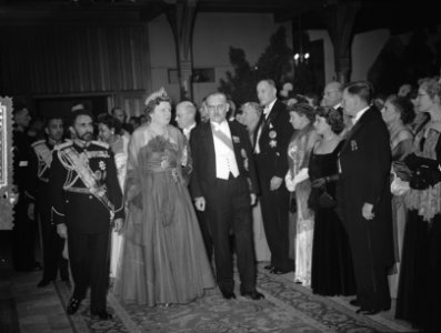 Bezoek Keizer Selassie, tweede dag, ontvangst in de Ridderzaal, Bestanddeelnr 906-8270
