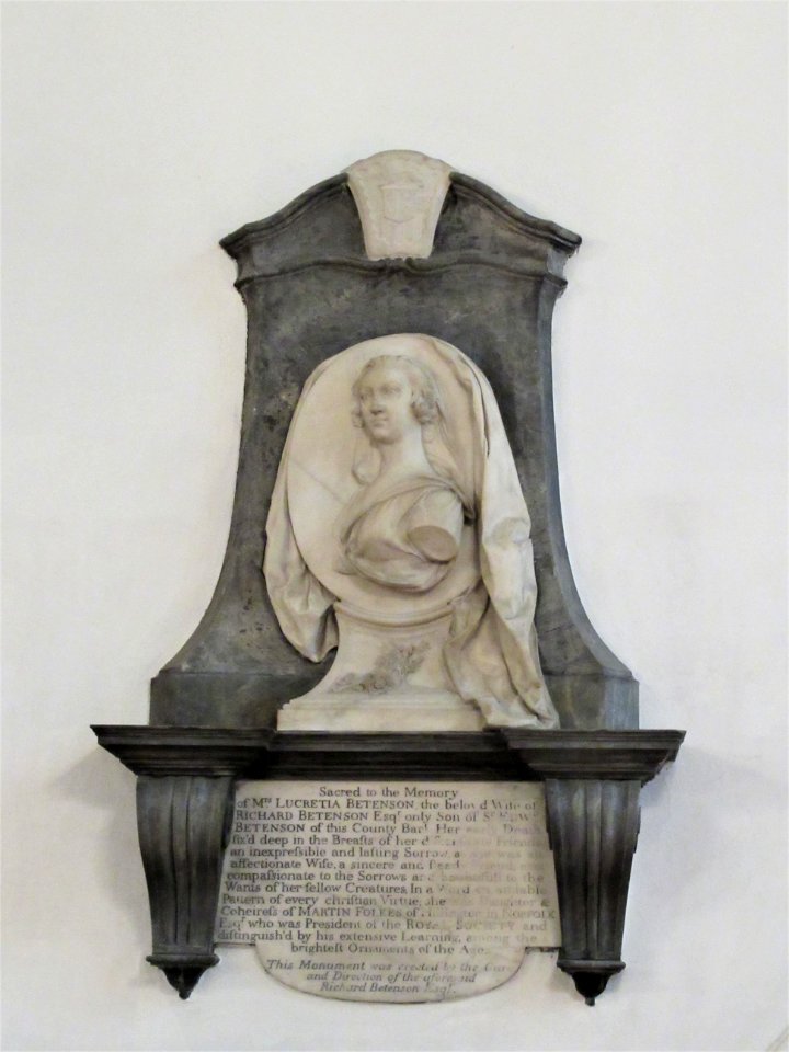 Bettenson memorial, St George, Wrotham