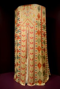 Bed tent, Greece, Dodecanese Islands, Kos, 18th to 18th century AD, linen, silk - Textile Museum, George Washington University - DSC09501