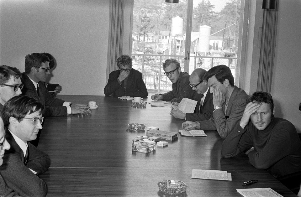 Bezetting Tilburgse Hogeschool bord Oranje van boven, Rode Hogeschool, Bestanddeelnr 922-3633