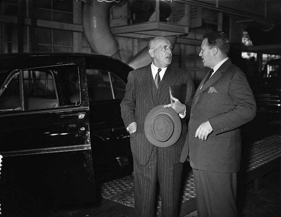Bezoek Henry Ford aan Ford fabriek in Amsterdam, Bestanddeelnr 906-5568