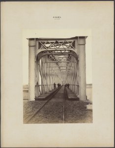 Bezien vanuit een standpunt in het verlengde van de brug, Bestanddeelnr 631