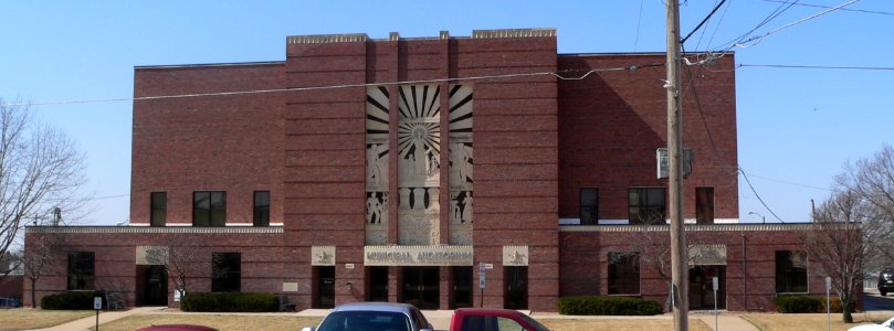 Beatrice, Nebraska Municipal Auditorium from E 1