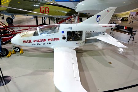 Bede-5T, kit built by Seth Anderson from c. 1972-1982, with custom wings - Hiller Aviation Museum - San Carlos, California - DSC03111 photo
