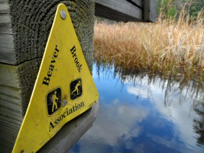 Beaver Brook Association sign