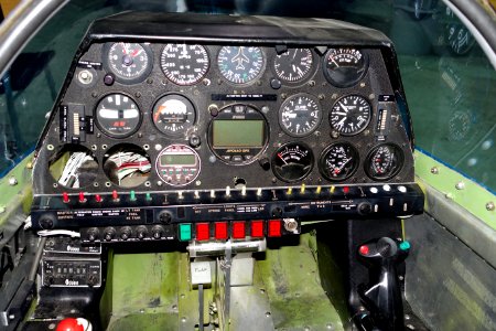 Bede BD-5J instruments - Oregon Air and Space Museum - Eugene, Oregon - DSC09855