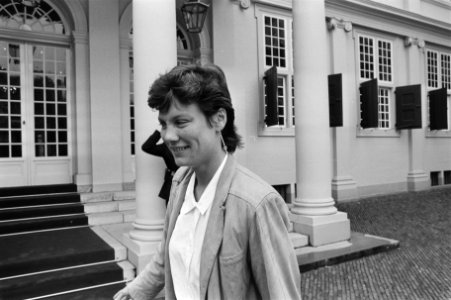 Beatrix ontving op Paleis Noordeinde fractievoorzitters i.v.m. Kabinetsformatie, Bestanddeelnr 933-6643