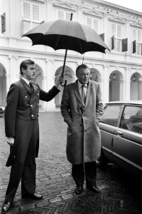 Beatrix ontving op Paleis Noordeinde fractievoorzitter i.v.m. Kabinetsformatie , Bestanddeelnr 933-6645