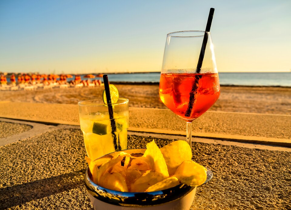 Sunset vacation summer