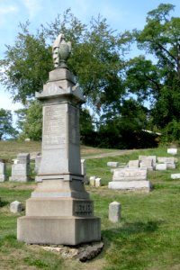 Becker monument, West Liberty Cemetery, 2020-09-25, 01
