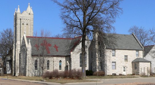Beatrice Christ Church Episcopal from SW 1