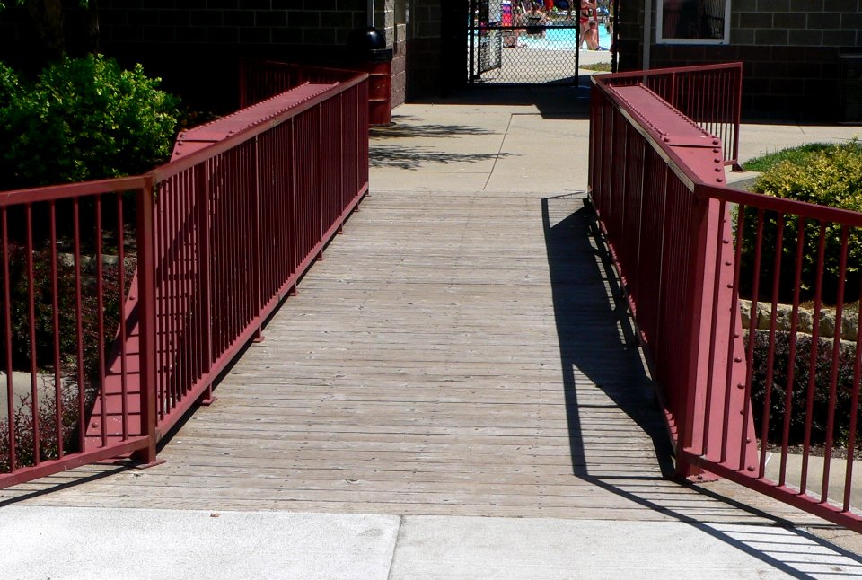 Beatrice water-park footbridge from NW 2