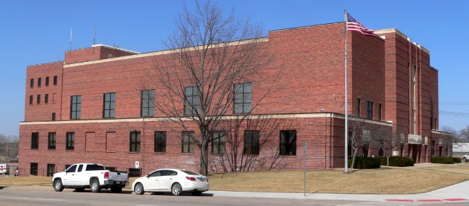 Beatrice, Nebraska Municipal Auditorium from SE 1