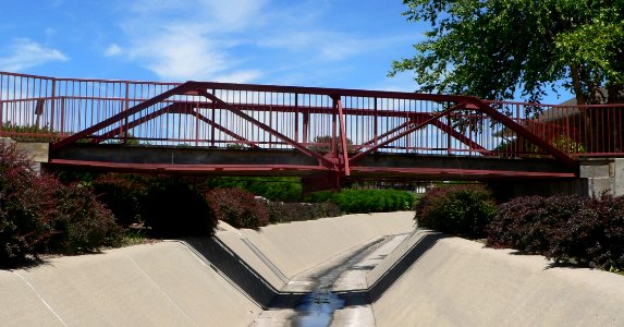 Beatrice water-park footbridge from SW 2