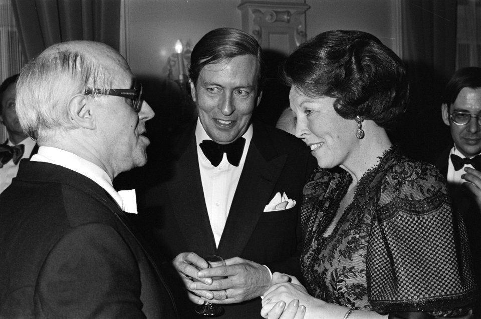 Beatrix en Claus bij Bicentennial Concert bij door National Symphony Orchestra , Bestanddeelnr 931-9881