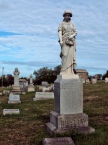 Beatty Monument, Robinson Run Cemetery, 2015-09-27, 01