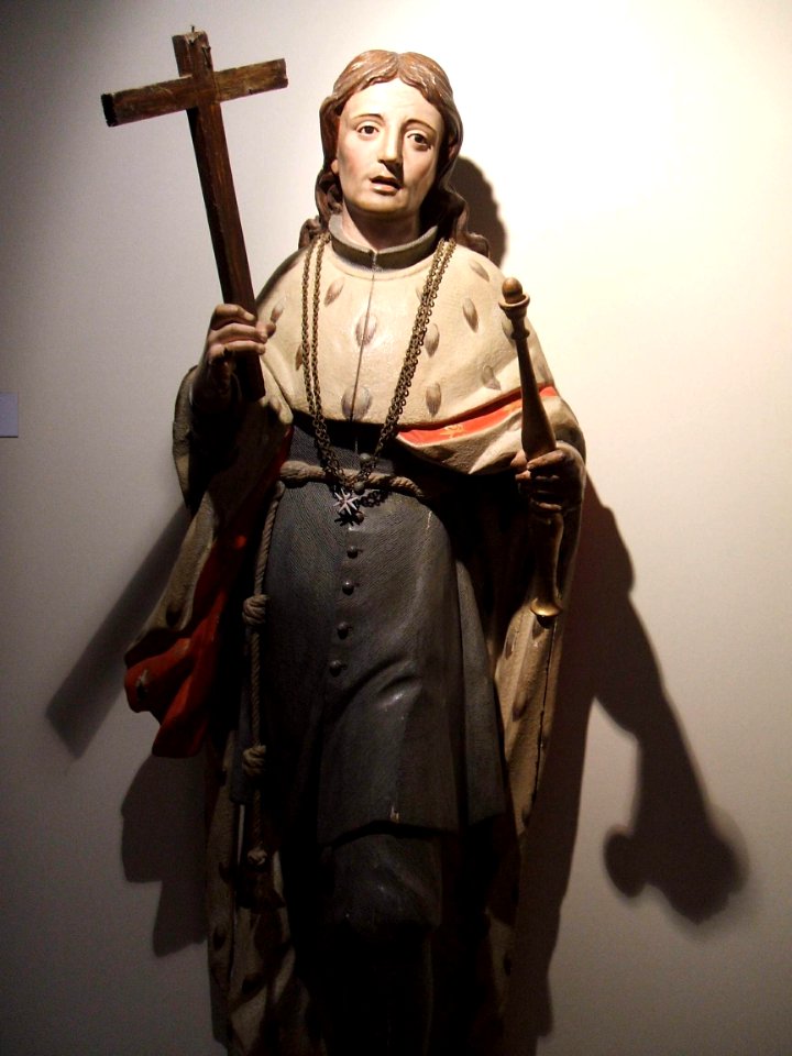 Becerril de Campos - Iglesia-Museo de Santa María - San Luis Rey de Francia, anom XVIII