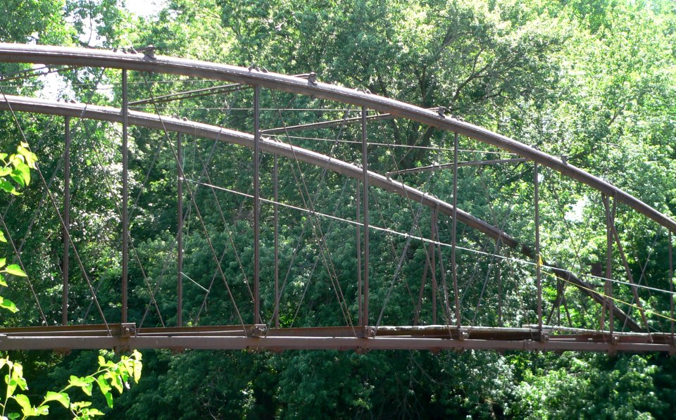 Beatrice Hoyt Street bowstring bridge from US 2