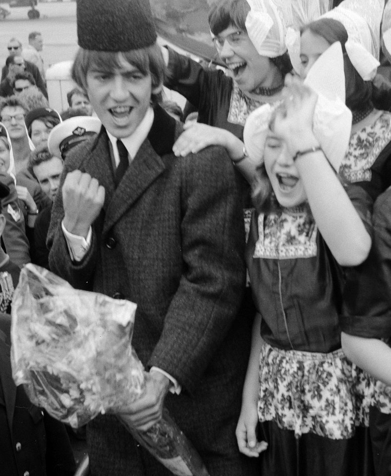 Beatles in Niederlanden Holland Holanda Schiphol,Bestanddeelnr