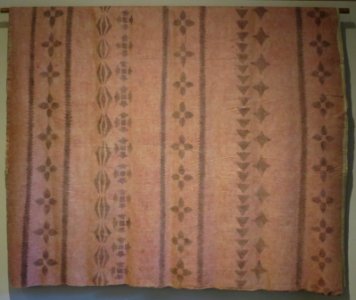 Bed cover from Hawaii, 19th century, Honolulu Museum of Art 4730