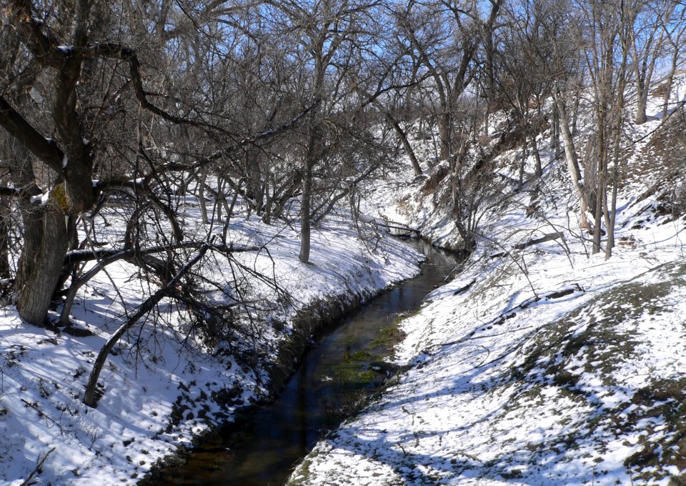 Beaver Creek near Spotted Tail Agency site