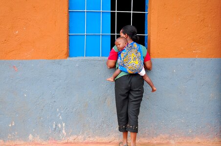 Africa human sling