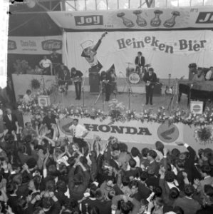 Beatles in ons land, hun optreden in de veilingshal te Blokker, Bestanddeelnr 916-5169