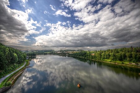 Sky water nature
