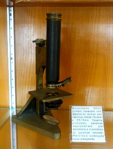 Beck microscope, London - Museu Botânico da Universidade de Coimbra - University of Coimbra - Coimbra, Portugal - DSC08993