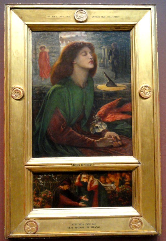 Beata Beatrix, 1871-1872, by Dante Gabriel Rossetti - Art Institute of Chicago - DSC09598