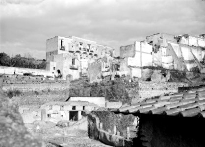 Beeld van de ruines van de stad Herculaneum, Bestanddeelnr 255-8828