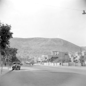 Beeld van de boulevard Abbu-Rummaneh in de stad Damascus, Bestanddeelnr 255-5811