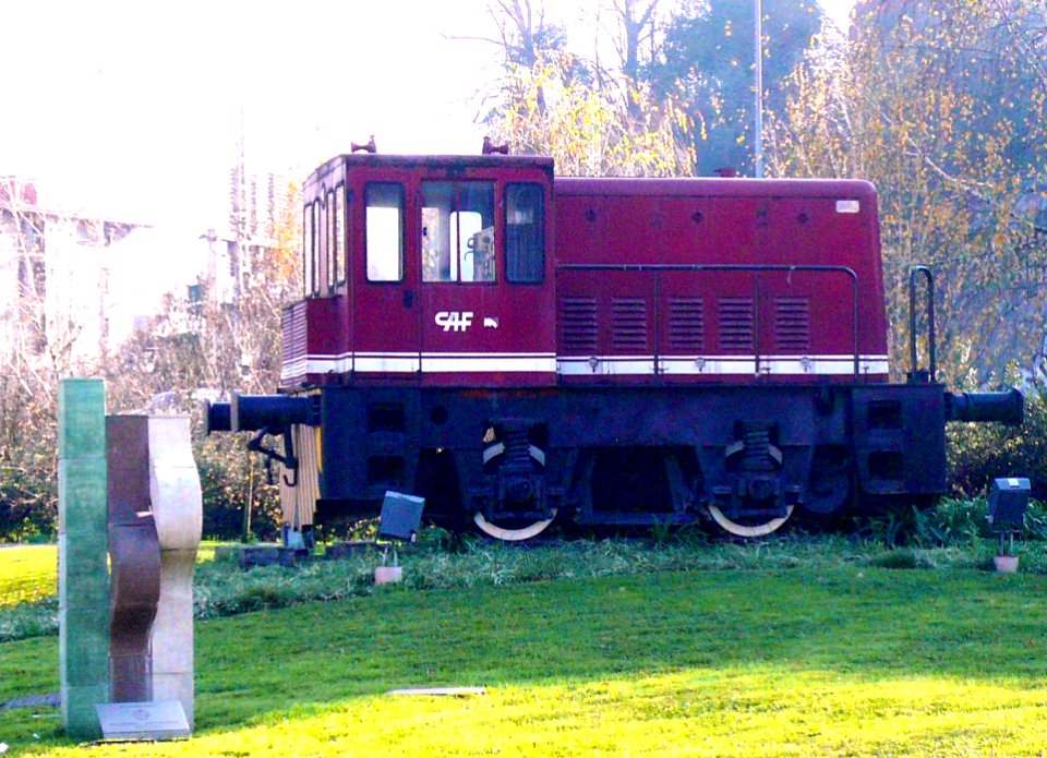 Beasain - locomotora Diesel de CAF